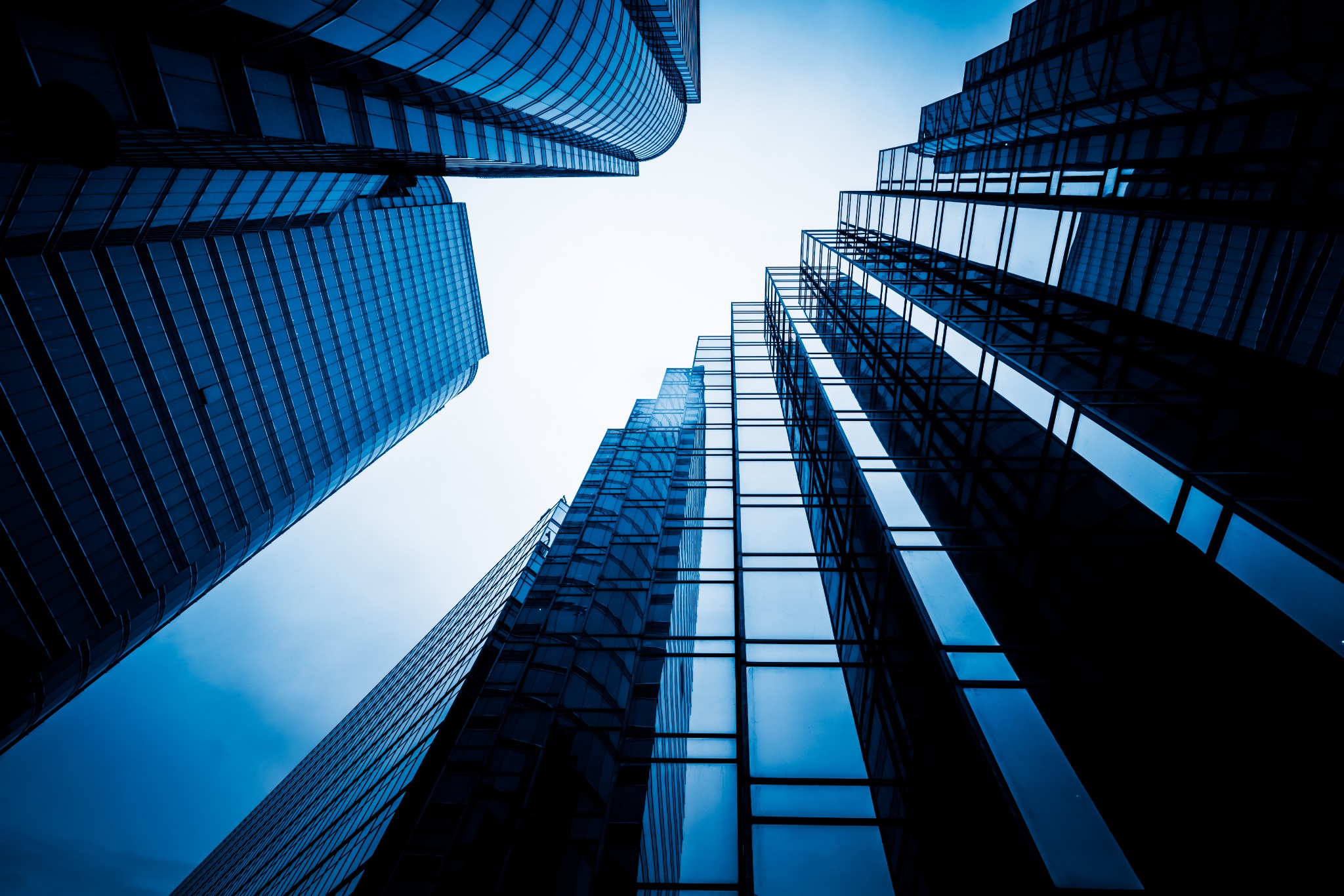 Modern corporate building
